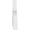 Ekena Millwork Vanguard Architectural Grade PVC Gable Bracket, 60"W x 15"H x 2"D x 4"F, 6/12 Pitch GBP060X15X0204VAN00 - alternate 3
